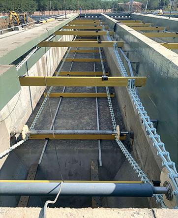 LG型链板式刮泥撇渣机